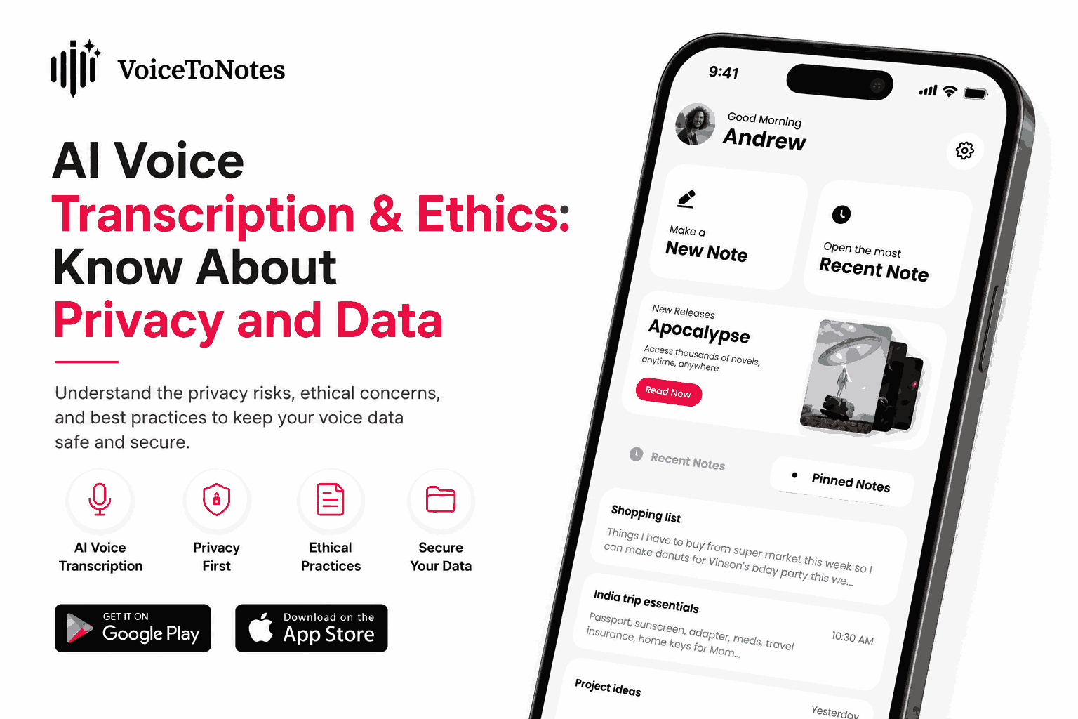 AI Voice Transcription & Ethics: Know About Privacy and Data