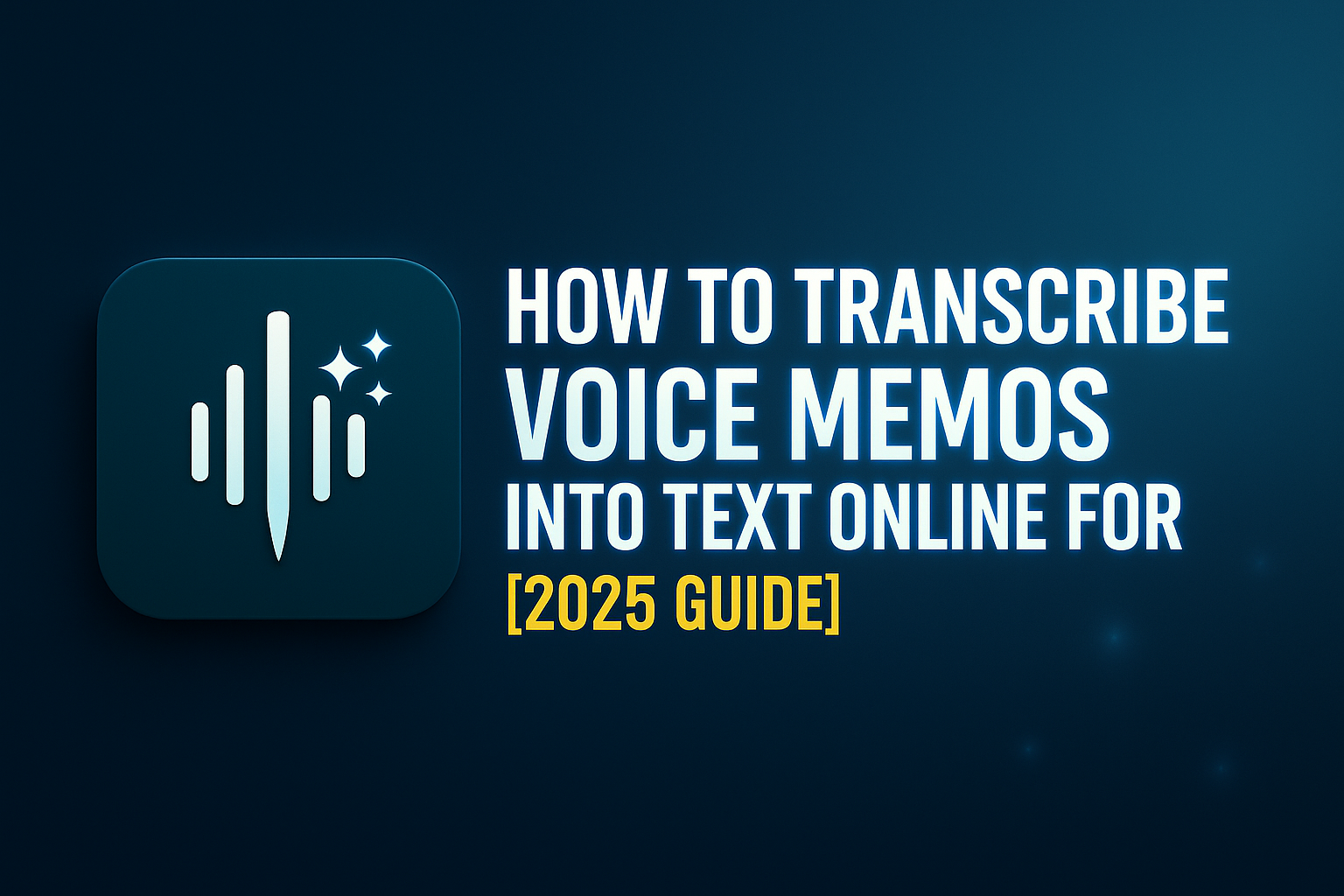 How To Transcribe Voice Memos to Text Online Free