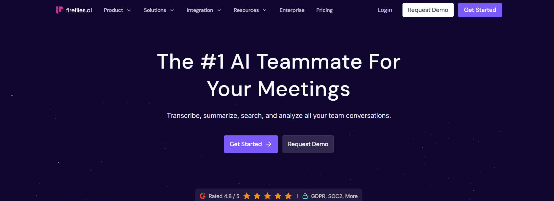 Fireflies: Best AI Voice Recorder App for Meeting Analytics